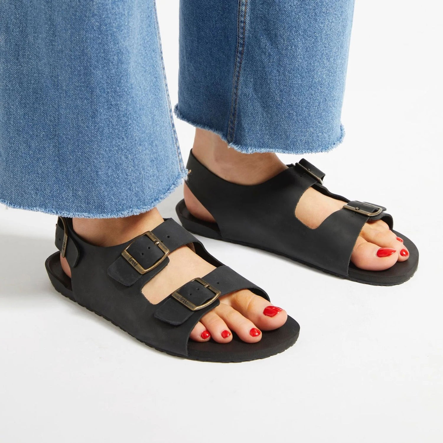 Freet - Salcombe Sandal - Black (Unisex)