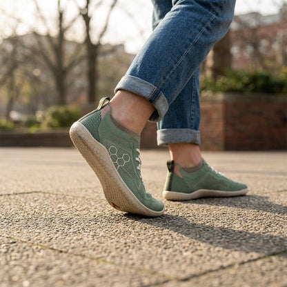 Vivobarefoot Primus Lite Knit Natural - Dusty Green (Womens)