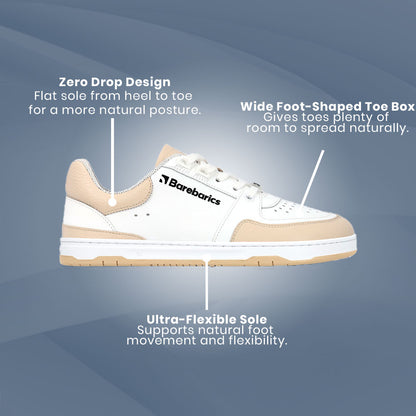 Barebarics - Wave - White &amp; Beige - (Unisex)