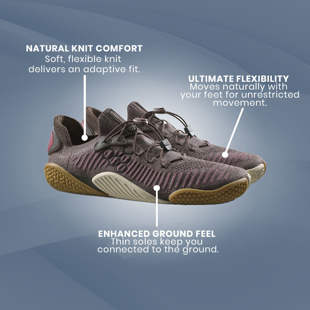 Vivobarefoot - Motus Flex Natural -  Huckleberry (Womens)