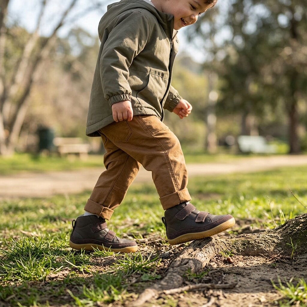 Vivobarefoot - Gobi Boot Preschool - Bracken
