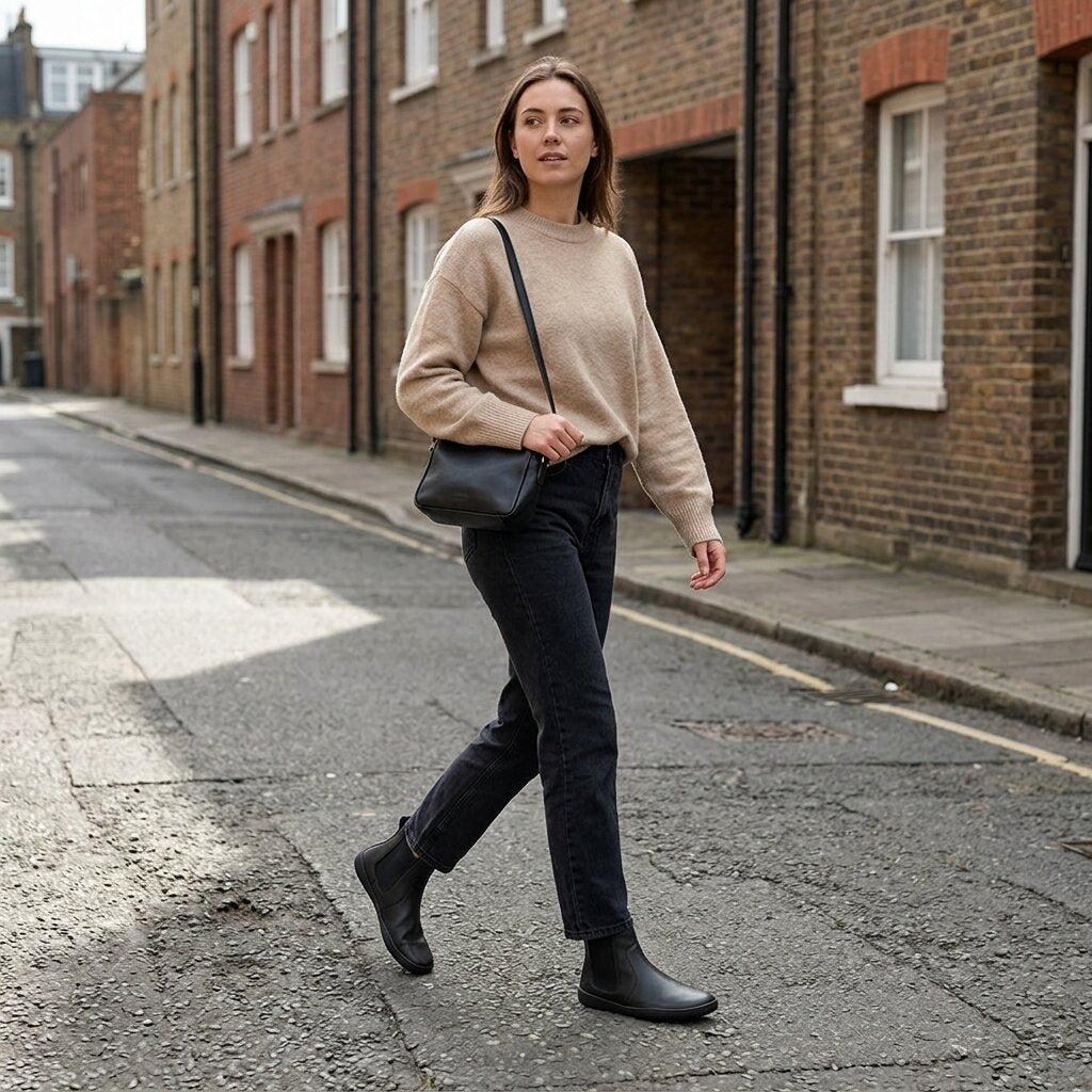 Vivobarefoot - Sensus Chelsea - Obsidian (Womens)