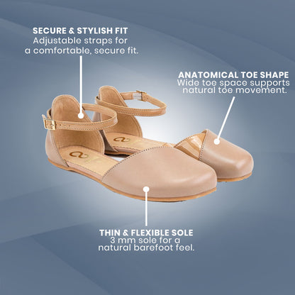 Shapen - POPPY WIDE- Beige (Womens)