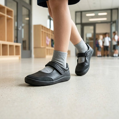 Vivobarefoot - Gobi Bar Kids - Obsidian