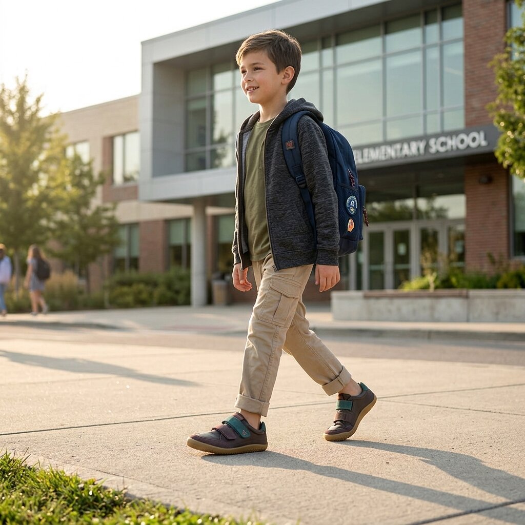 Vivobarefoot - Gobi Sneaker Kids - Bracken