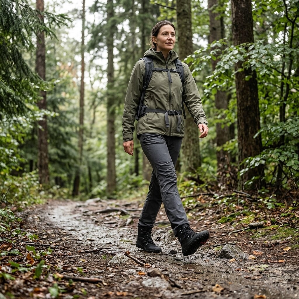 Vivobarefoot Tracker Textile AT Waterproof - Obsidian (Womens)