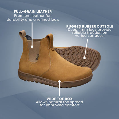 Lems - Chelsea Boot Tuff - Wheat (Unisex)