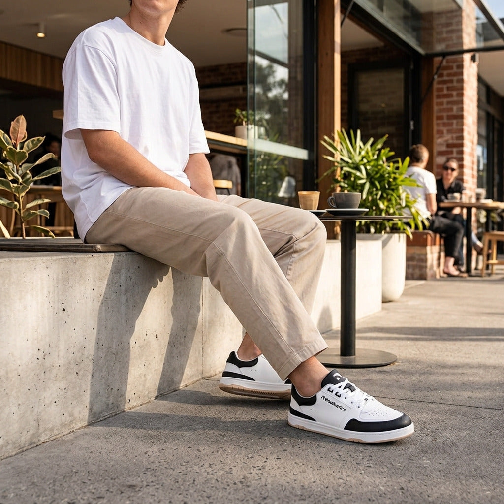 Barebarics - Wave - White &amp; Black - (Unisex)