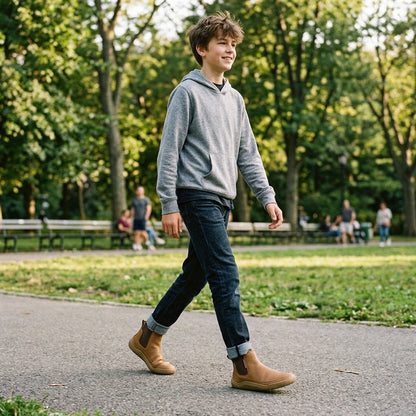 Vivobarefoot - Gobi Chelsea Juniors - Acorn