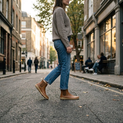 Vivobarefoot - Geo Chelsea - Tan (Womens)