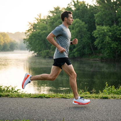 Altra - Vanish Pulse - White/Black/Firey Coral- Mens