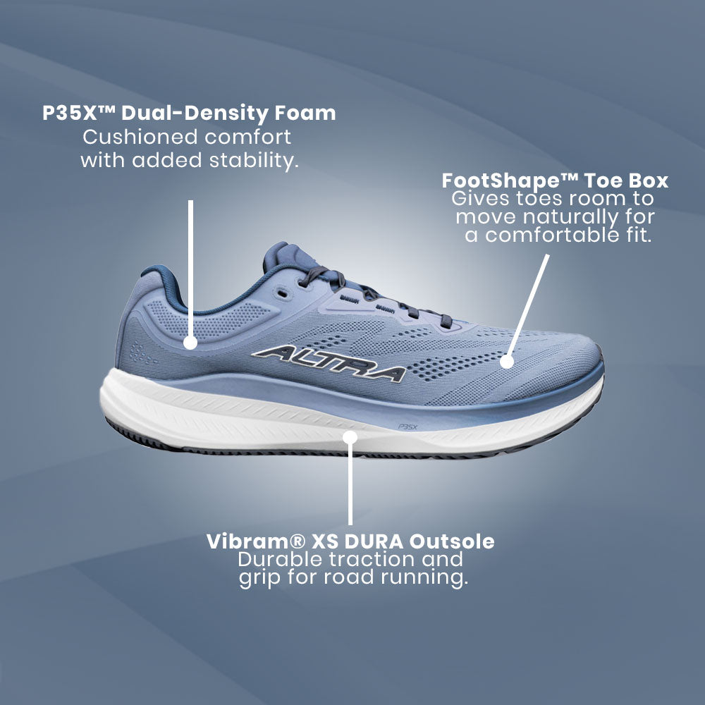 Altra - Torin 9 WIDE - Flint Stone/Blue Nights - Mens