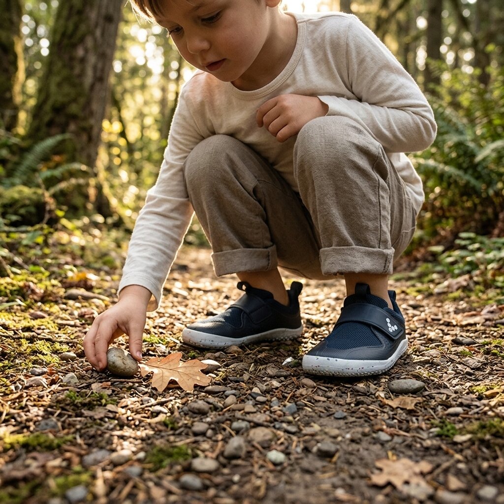 Vivobarefoot - Primus Sport III Preschool - Deep Ocean