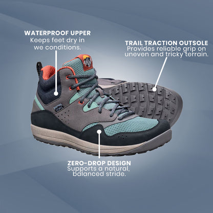 Lems - Trail Blazer Mid - Fog (Unisex)