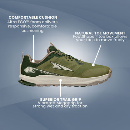Altra - Lone Peak 9+ - Green (Mens)