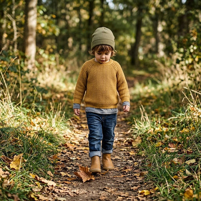 Vivobarefoot - Gobi Chelsea Kids - Acorn
