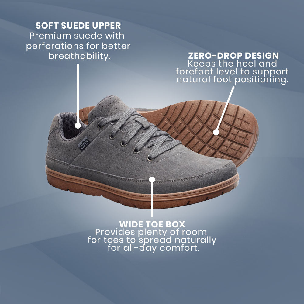 Lems - Chillum Suede - Bedrock (Unisex)