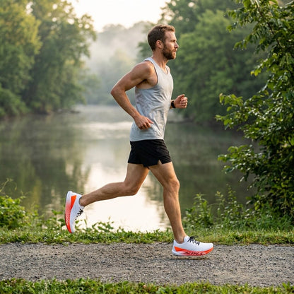 Altra - Vanish Pulse - White/Black/Firey Coral- Mens