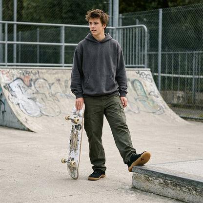 Vivobarefoot Gobi Sneaker Skate MLG (Mens) - Obsidian