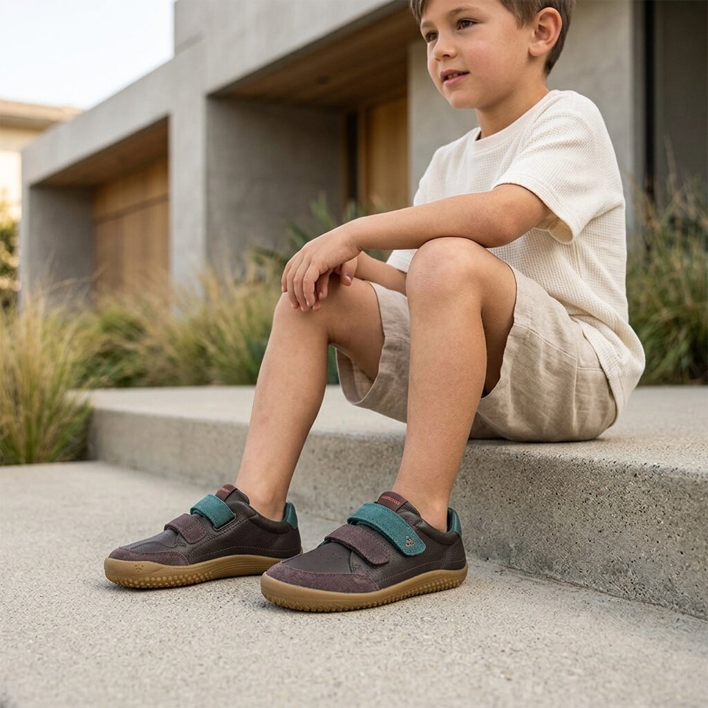 Vivobarefoot - Gobi Sneaker Kids - Bracken