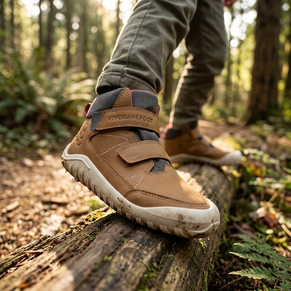 Vivobarefoot - Tracker AT Kids Hiking Boot - Acorn