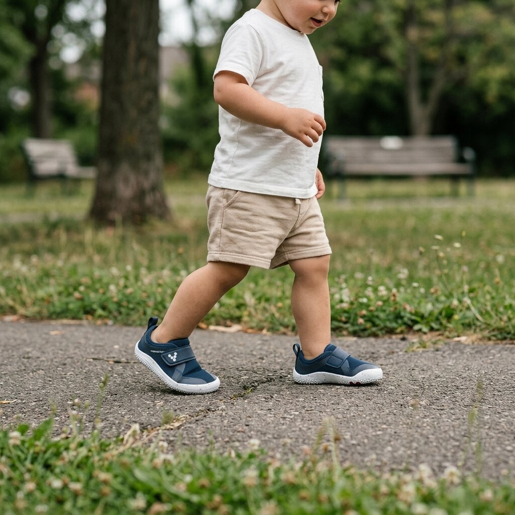 Vivobarefoot - Primus Sport IV Toddlers - Deep Ocean