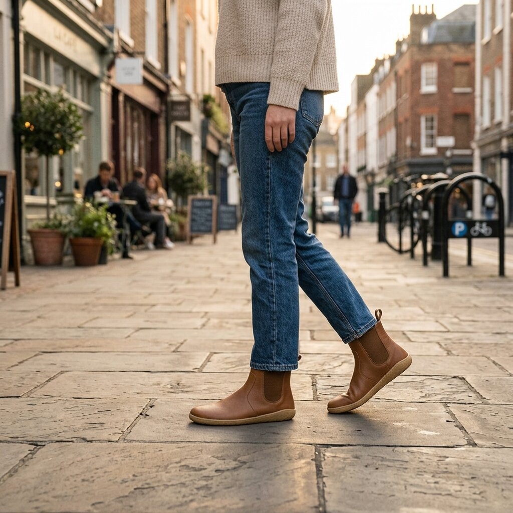Vivobarefoot - Geo Chelsea - Tan (Womens)