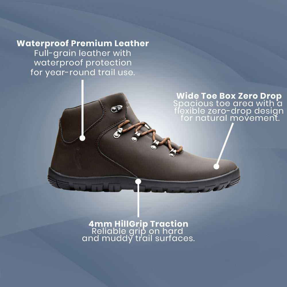 Freet - Mudee L - Brown Leather (Unisex)