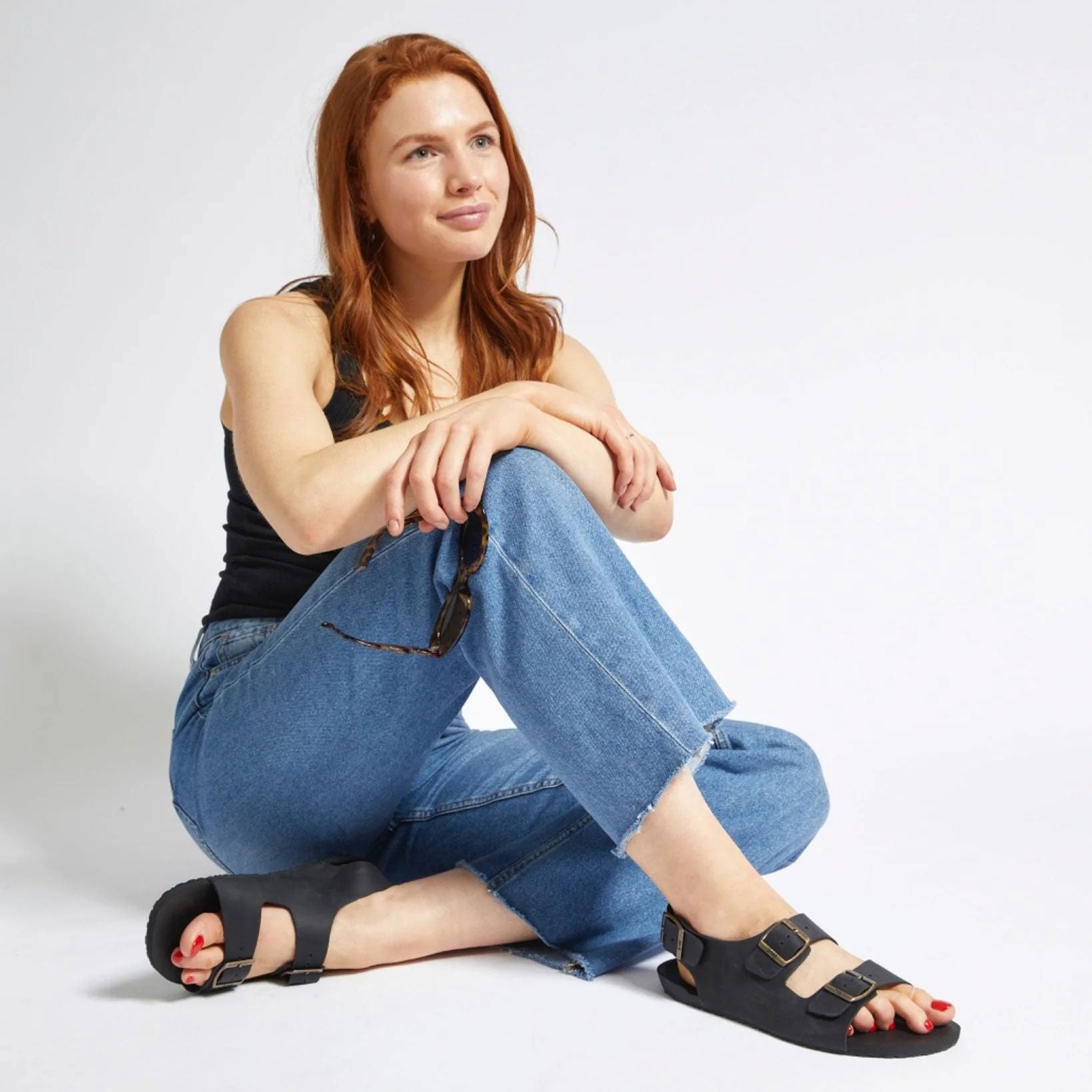 Freet - Salcombe Sandal - Black (Unisex)