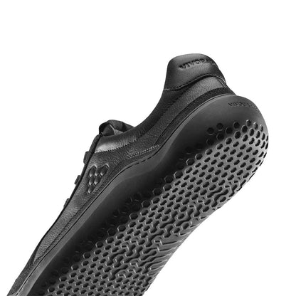 Vivobarefoot Gobi III Sneaker Leather (Mens) - Triple Obsidian