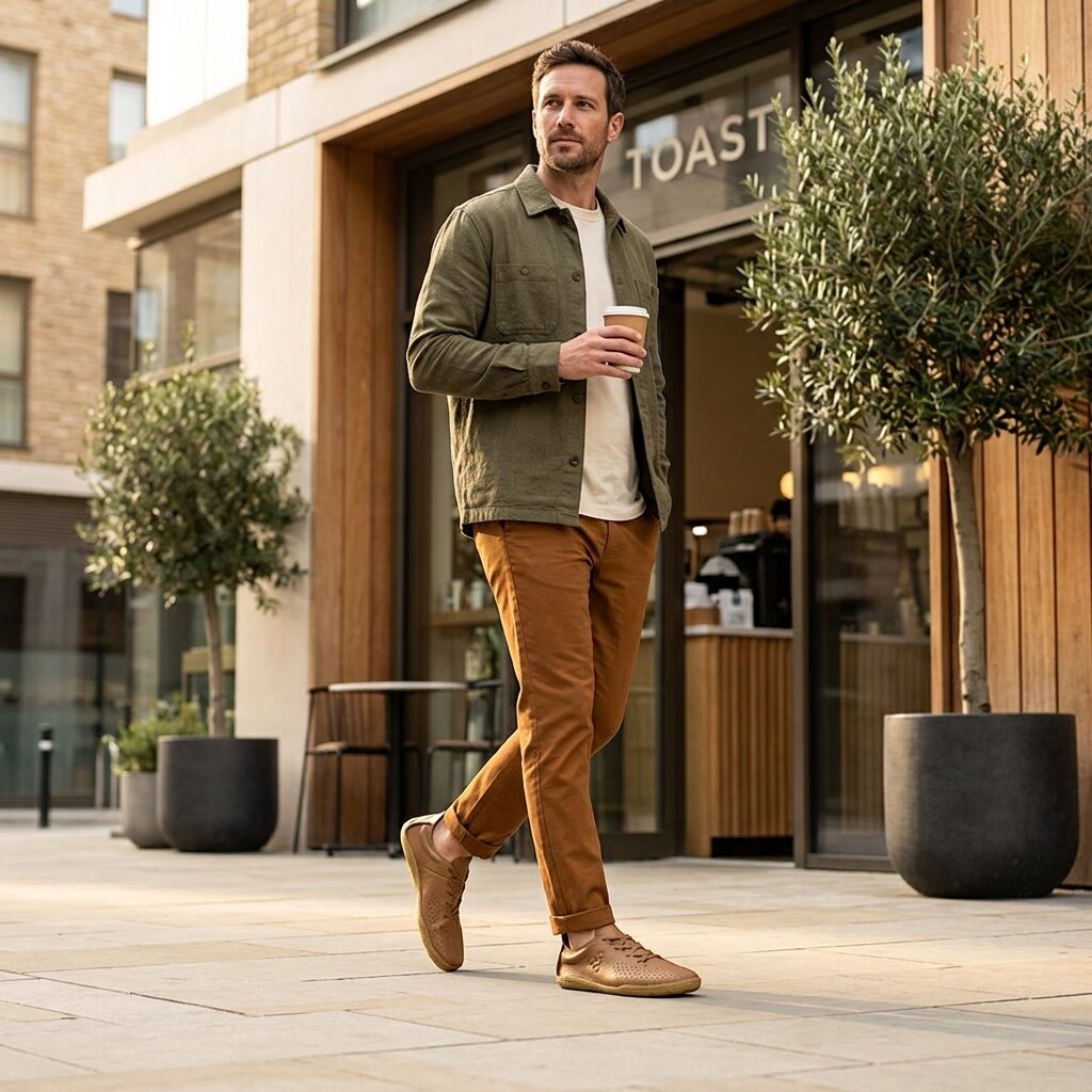 Vivobarefoot - Sensus II  Grounding- Tan - (Mens)