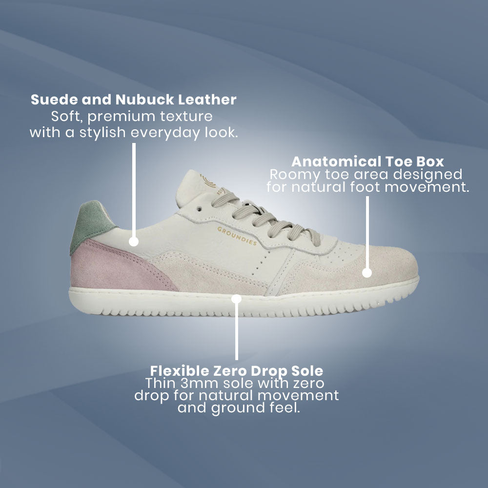 Groundies - Nova GO1 - Beige/Pink (Womens)