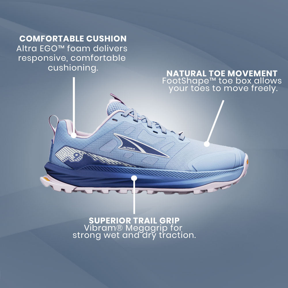 Altra - Lone Peak 9+ Rain Wash/Oceana - Womens