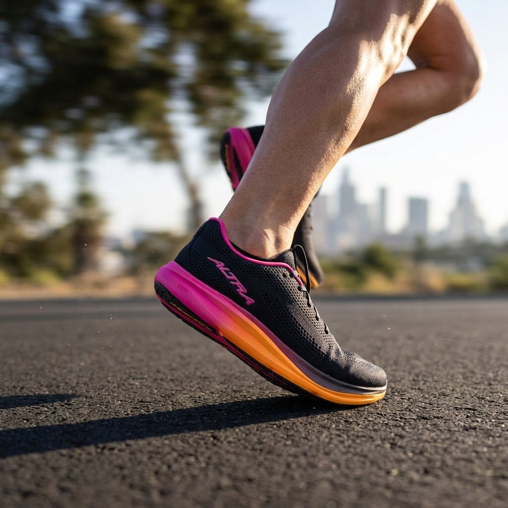 Altra - Escalante 5 - Black/Pink Glow/Orange Pop - Womens