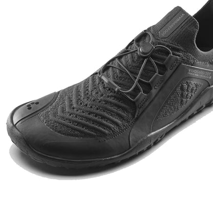 Vivobarefoot Primus Trail Knit FG Grounding (Mens) - Obsidian
