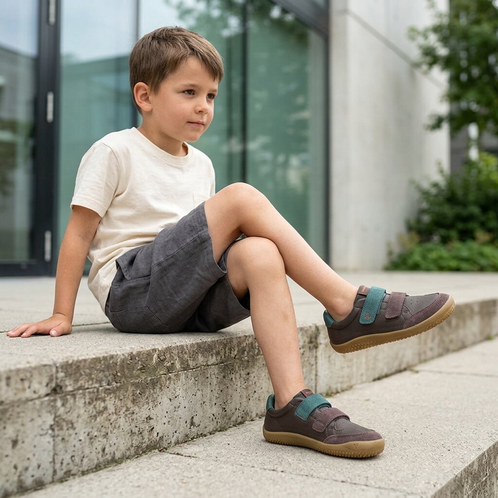 Vivobarefoot - Gobi Sneaker Kids - Bracken