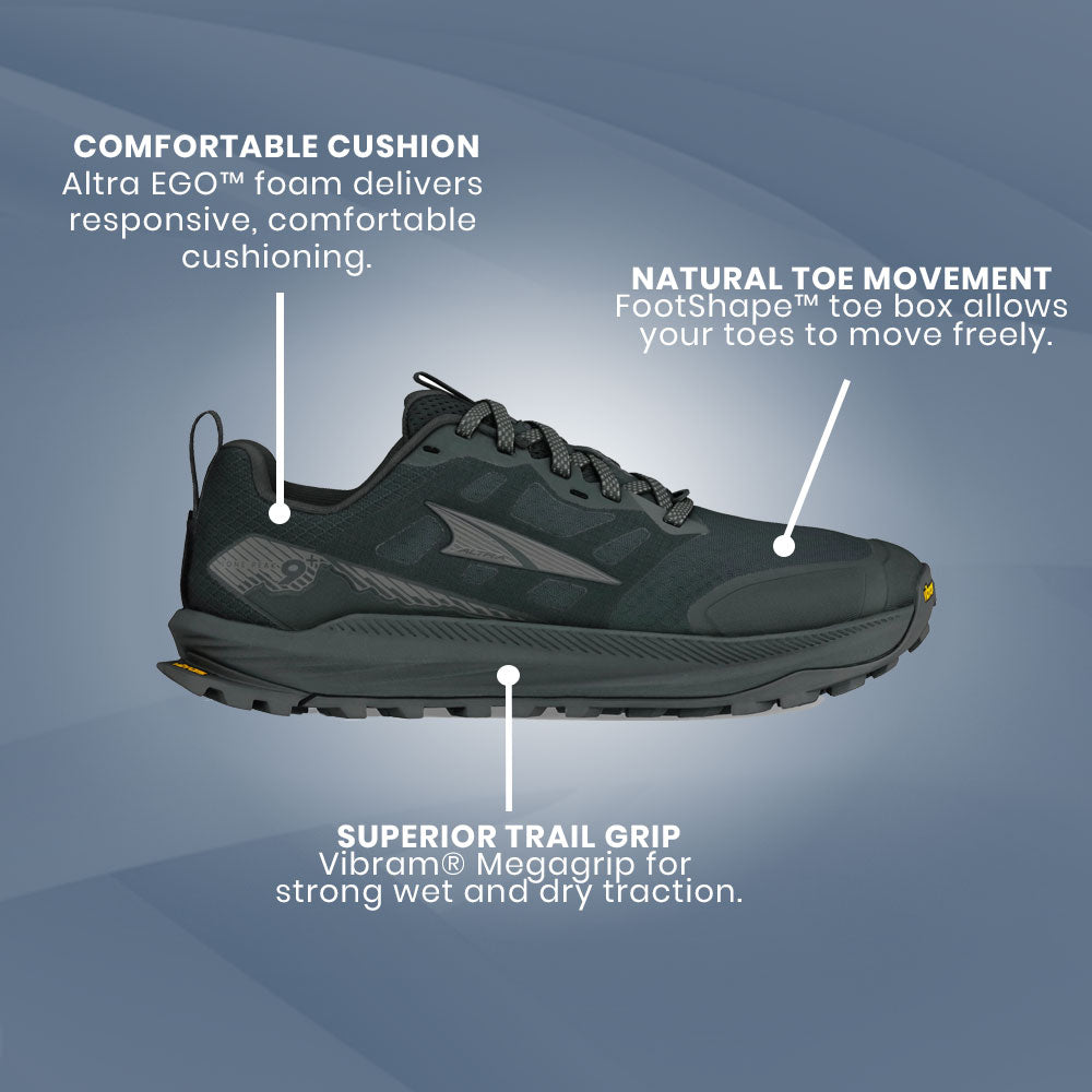 Altra - Lone Peak 9+ Black - Mens
