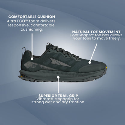 Altra - Lone Peak 9+ Black - Mens