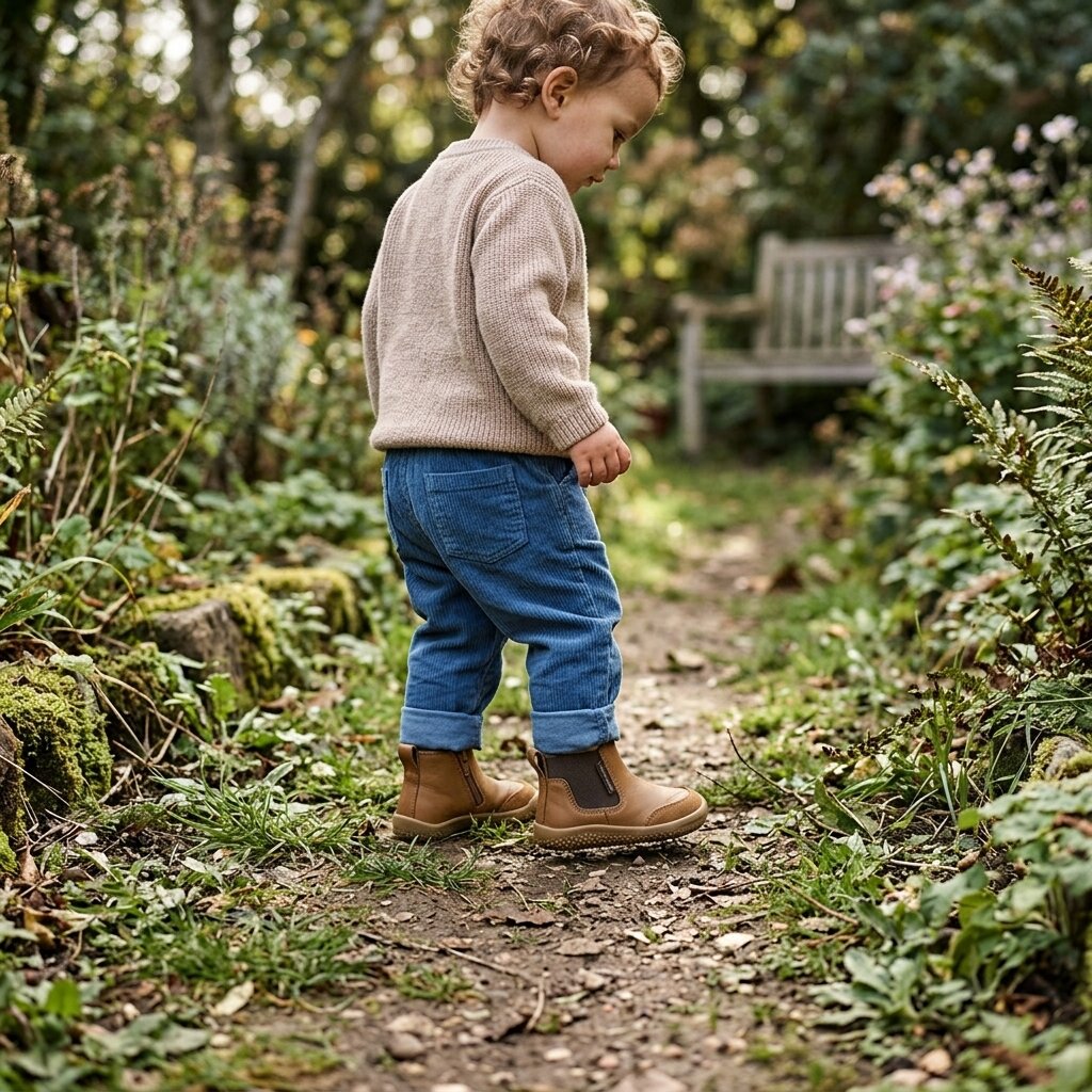 Vivobarefoot - Gobi Chelsea Toddlers - Acorn