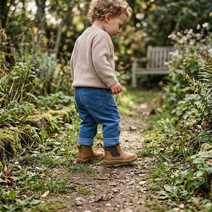 Vivobarefoot - Gobi Chelsea Toddlers - Acorn