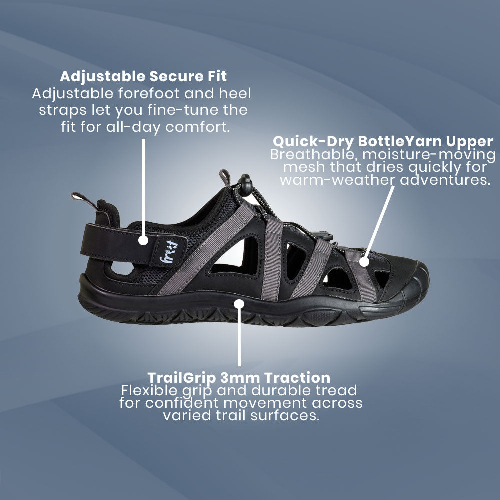 Freet - Junior Zennor - Black/Grey (Unisex)