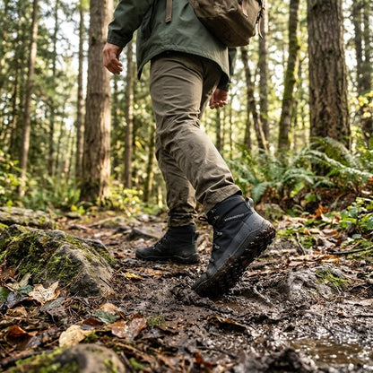 Vivobarefoot Tracker Textile AT Waterproof - Obsidian (Mens)