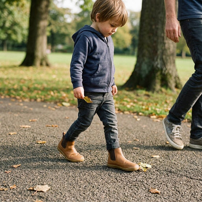 Vivobarefoot - Gobi Chelsea Kids - Acorn