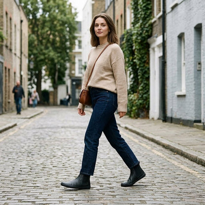 Vivobarefoot - Sensus Chelsea - Obsidian (Womens)
