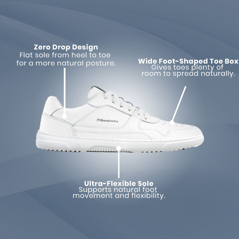 Barebarics - Zing - All White - Leather (Unisex)