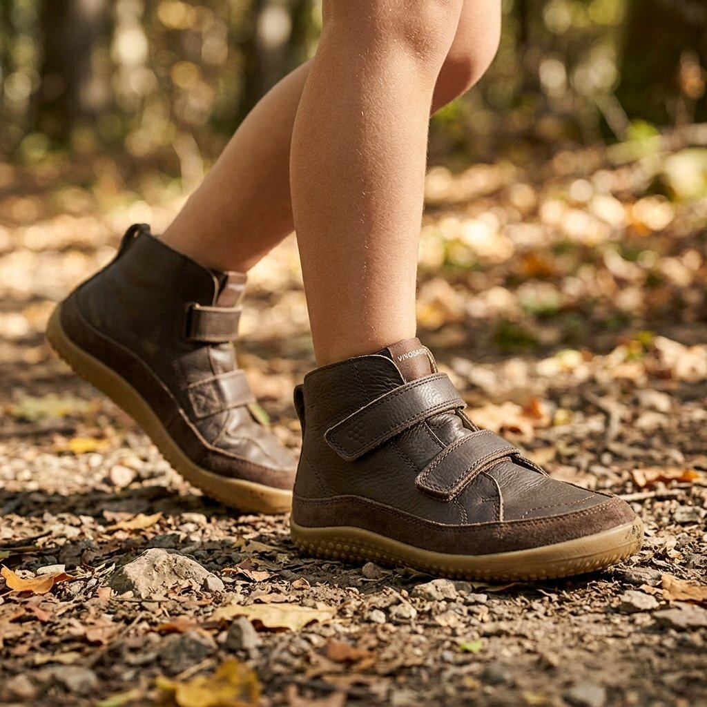 Vivobarefoot - Gobi Boots Kids - Bracken