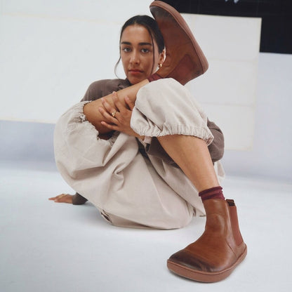Vivobarefoot - Sensus Chelsea - Dark Tan (Womens)