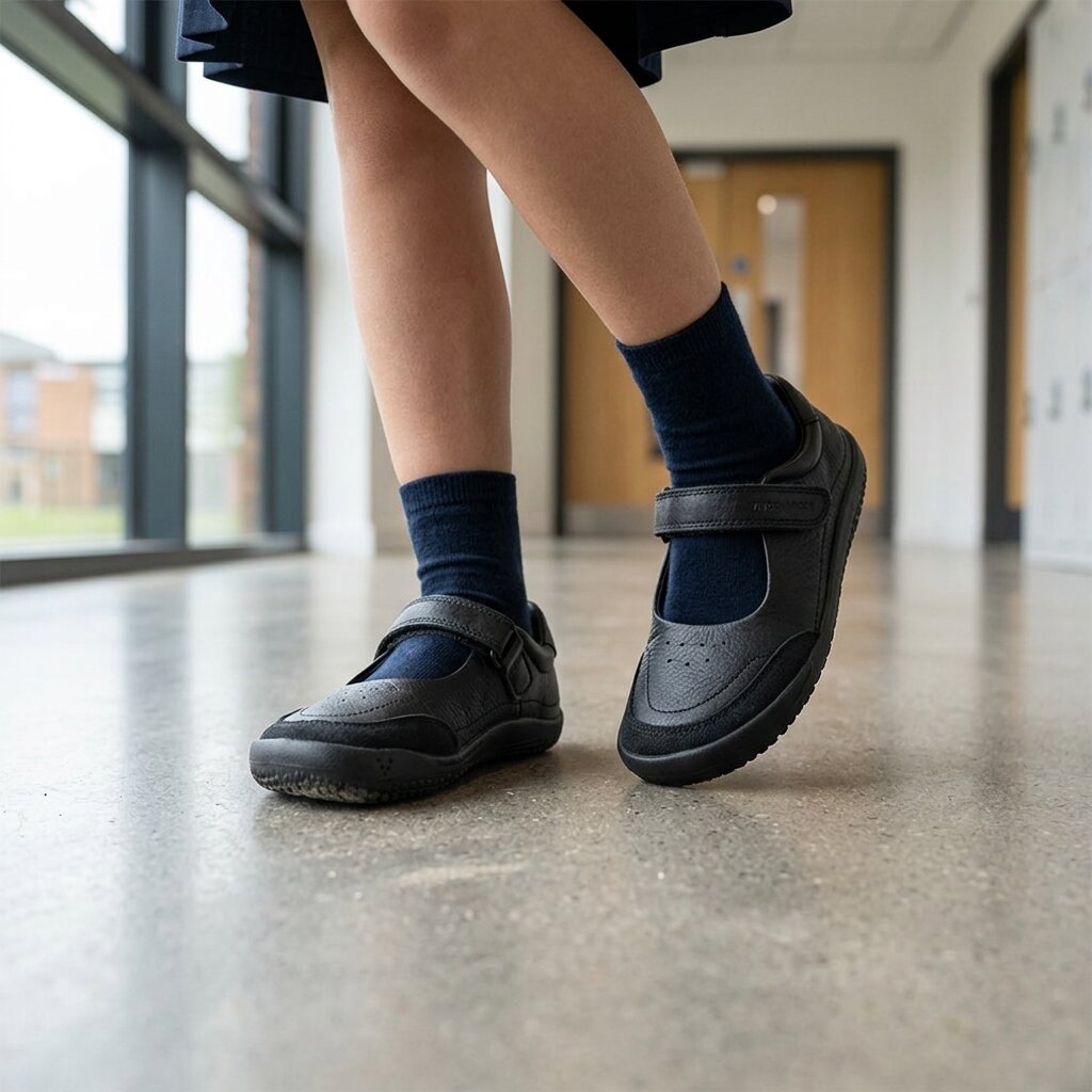 Vivobarefoot - Gobi Bar Kids - Obsidian