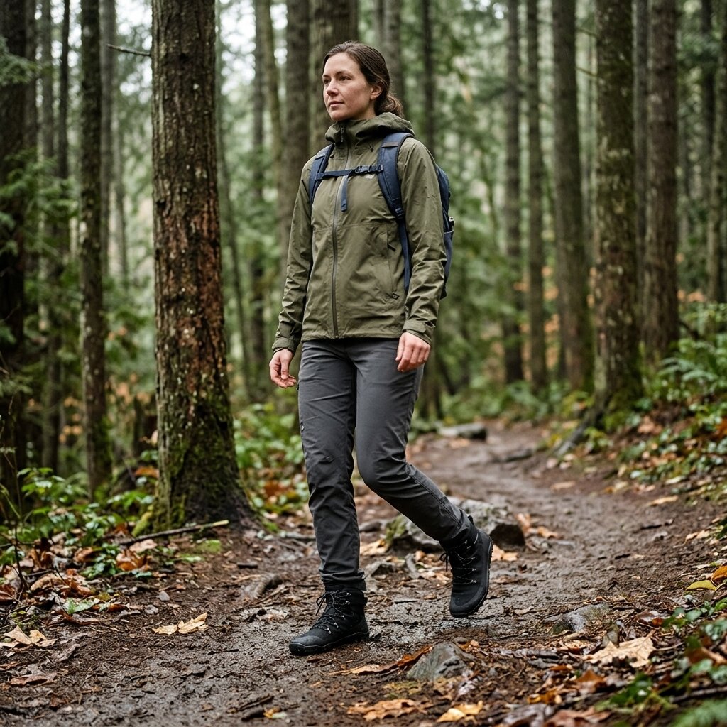 Vivobarefoot Tracker Textile AT Waterproof - Obsidian (Womens)