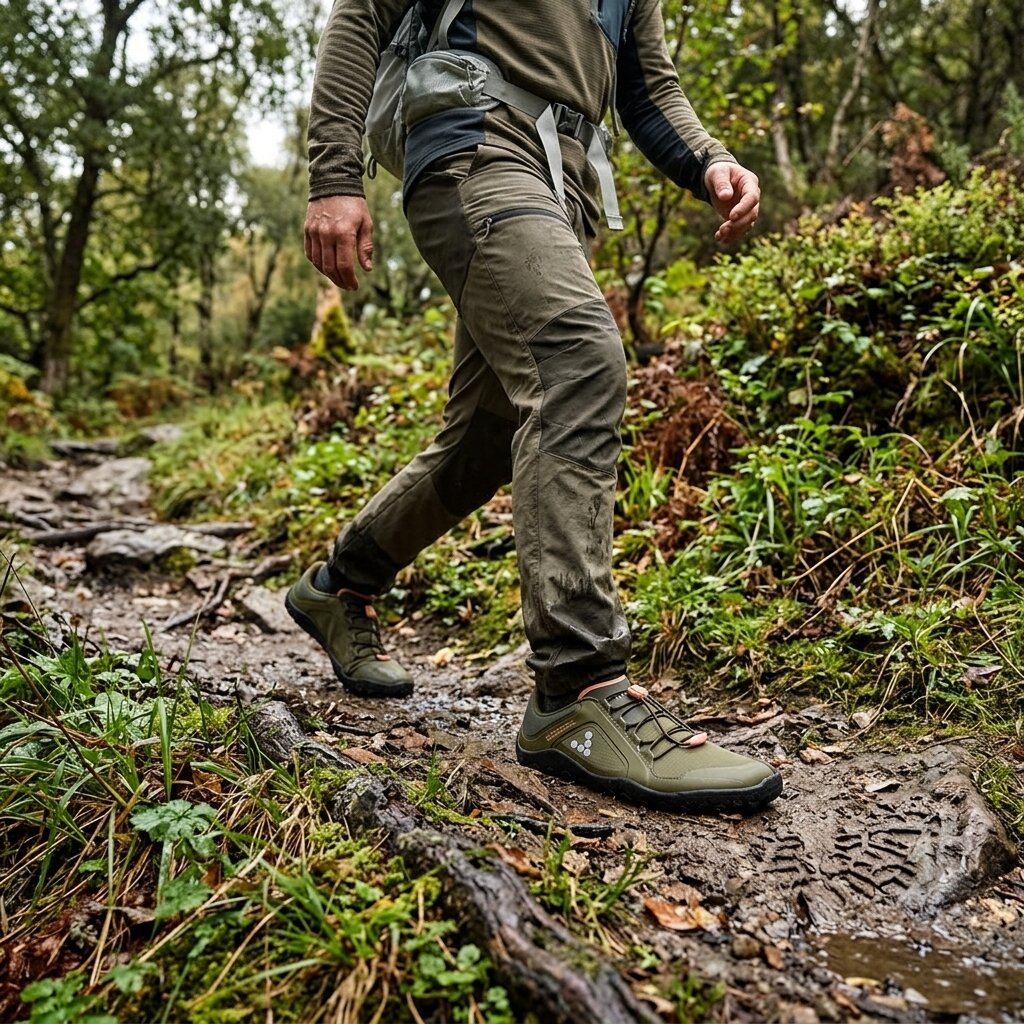 Vivobarefoot Primus Trail III All Weather FG - Dark Olive (Mens)